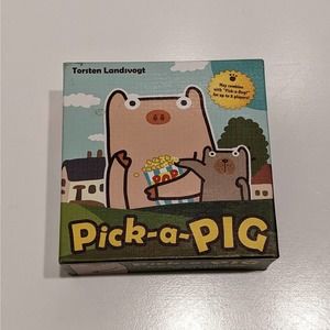 Pick-a-Pig Family Party Birthday Sleepover Card Game - Ages 8+, 1 – 5 Players